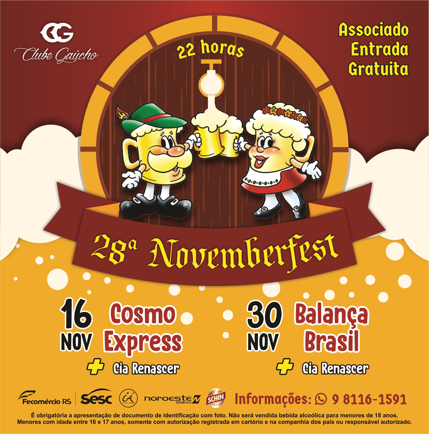 Save the date! 28ª Novemberfest!