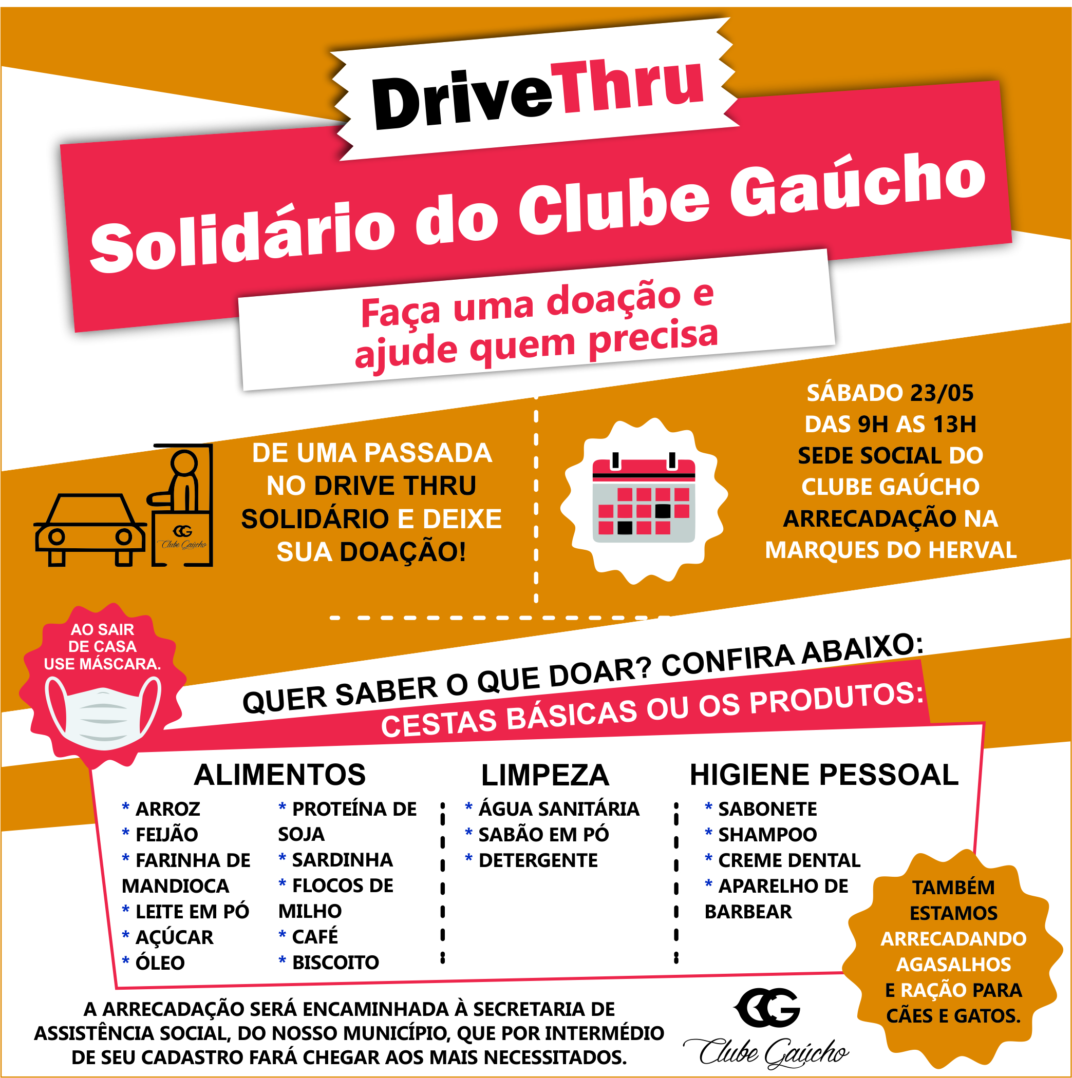Drive Thru Solidário do CG