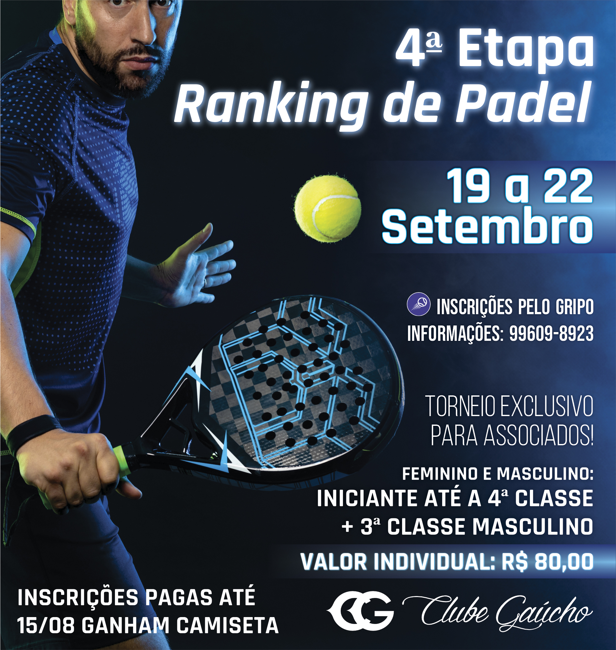 4ª Etapa Ranking de Padel