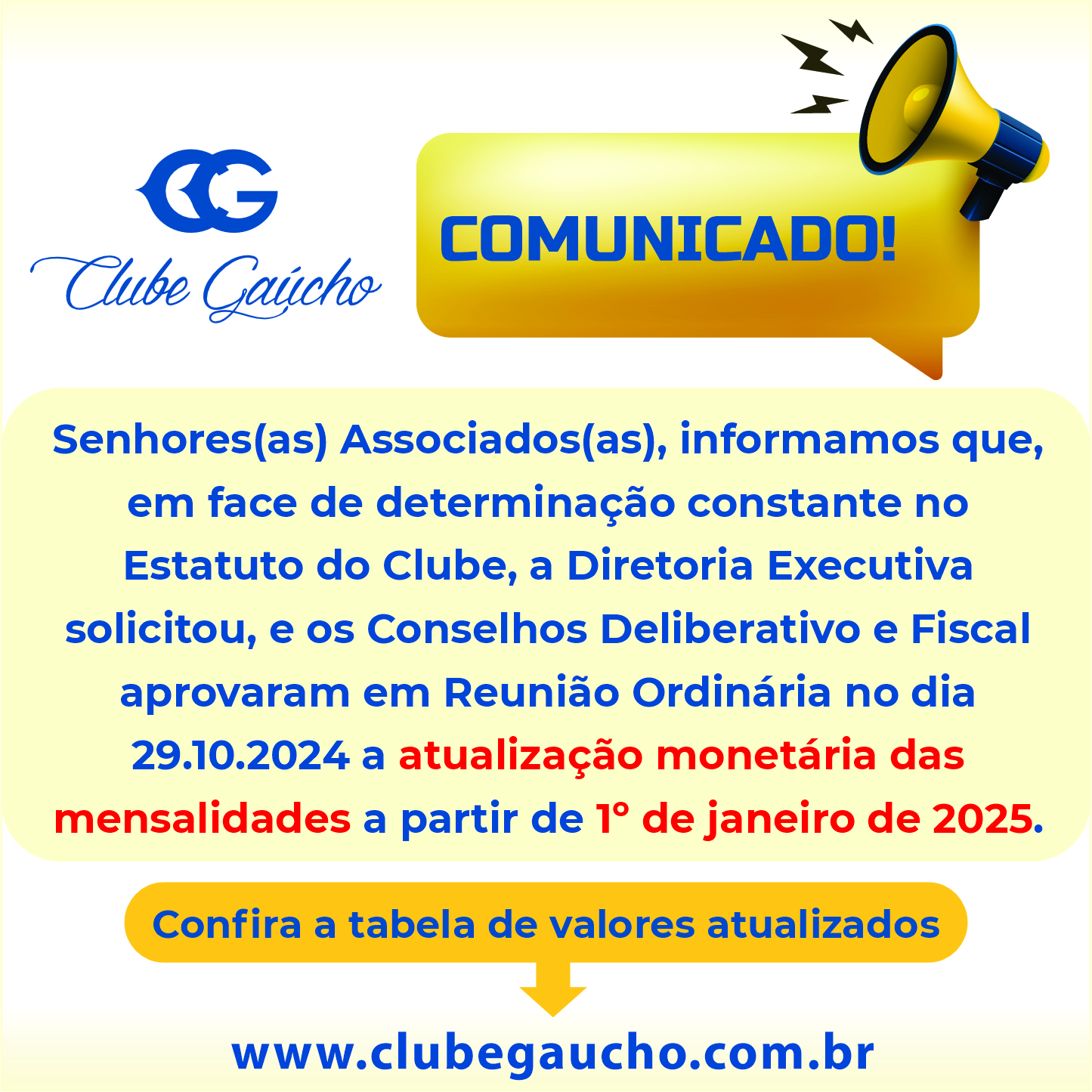 Comunicado