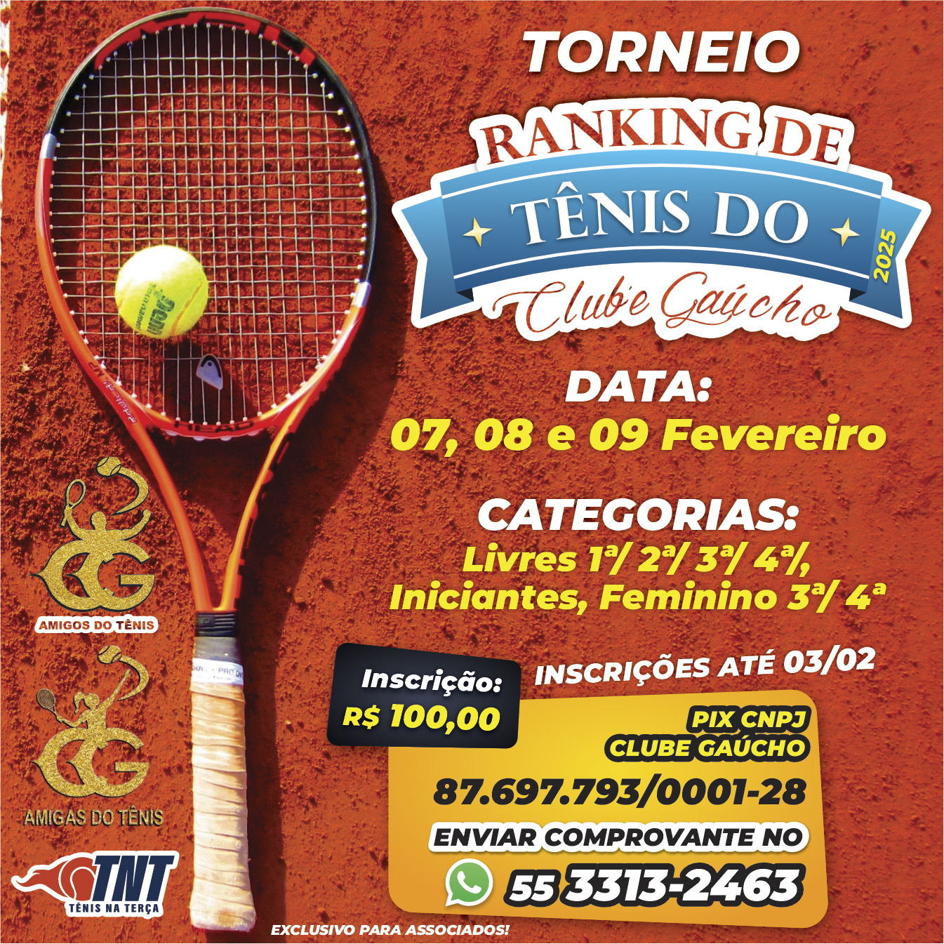 Torneio Ranking de Tênis do CG